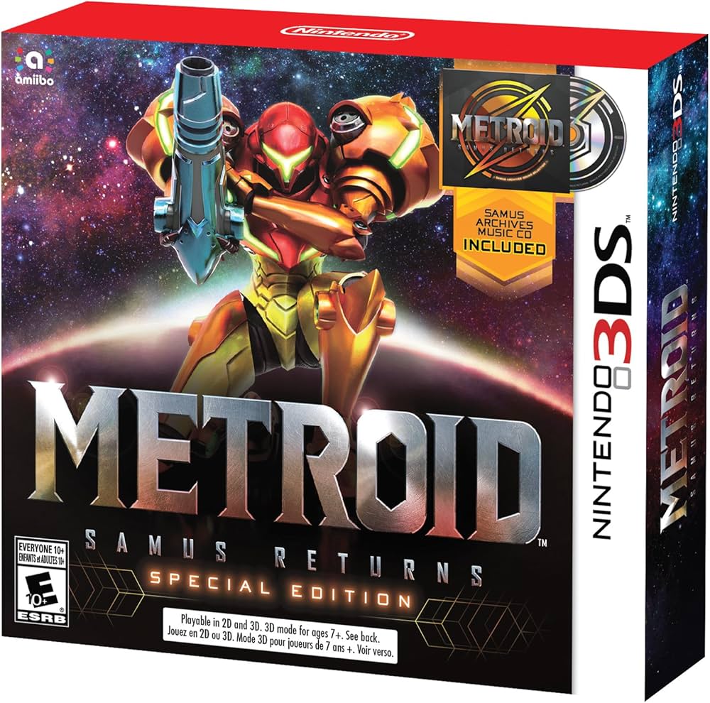 Amazon.com: Metroid: Samus Returns Special Edition - Nintendo 3DS