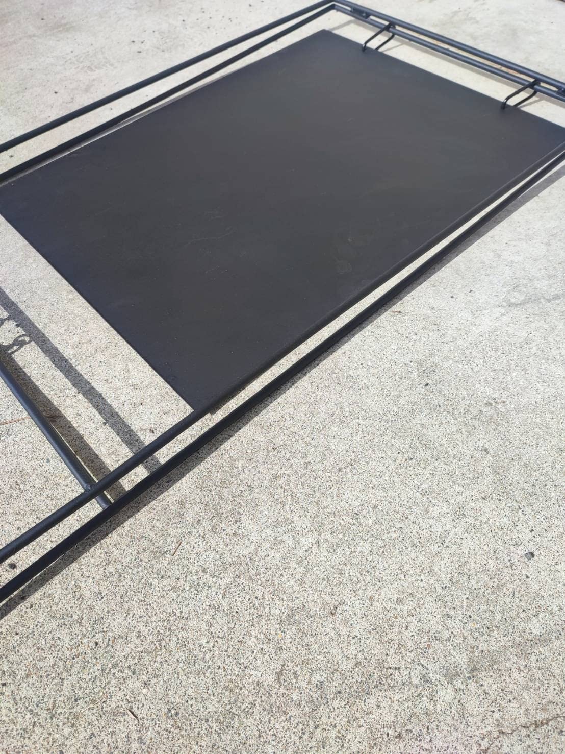 Amazon | アイアン看板 A型 折りたたみ 無地 スタンド ブラック 美容室