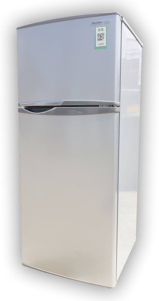Amazon.co.jp: SHARP トップフリーザー 118L冷蔵庫 シルバー系 SJ-H12W