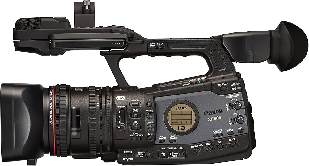 Amazon | Canon 業務用デジタルビデオカメラ XF305 4453B001 | ビデオ