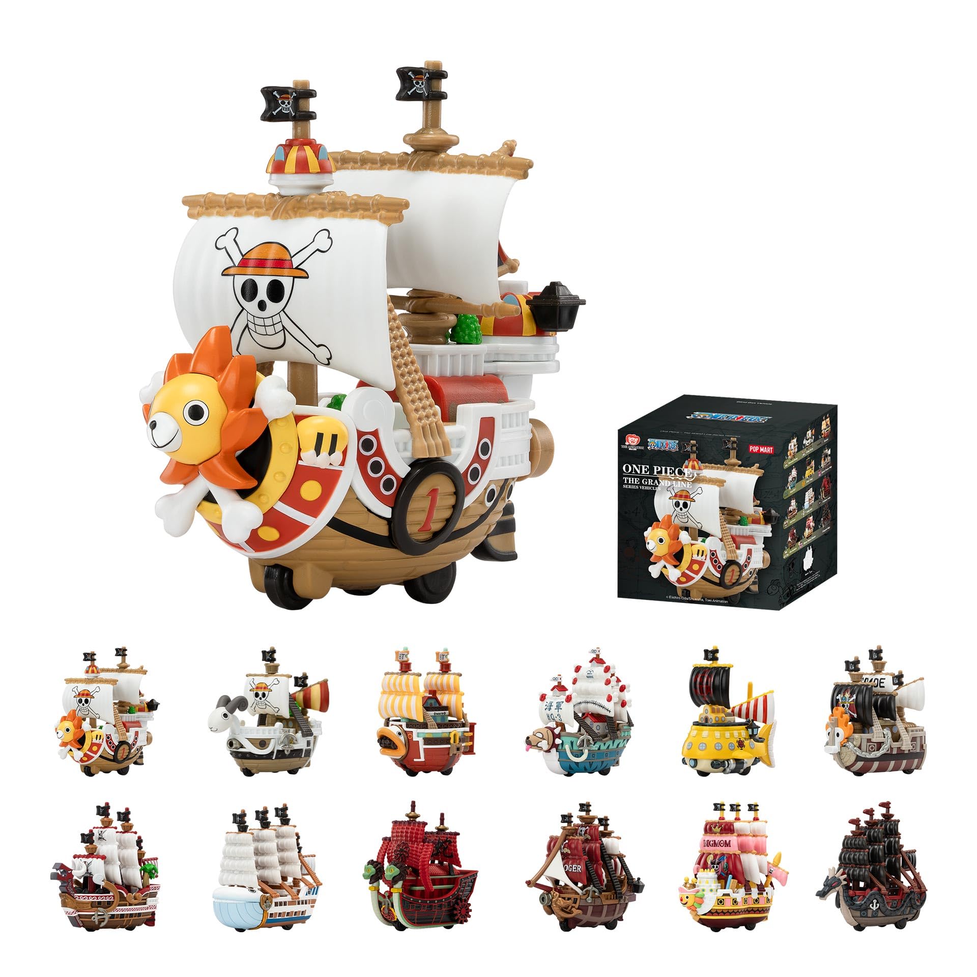 Amazon.com: POP MART One Piece - The Grand Line Series Vehicles