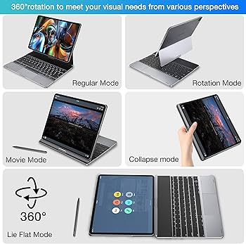 Amazon.com: doqo Keyboard case for iPad Air 13 (M2) 2024 and iPad