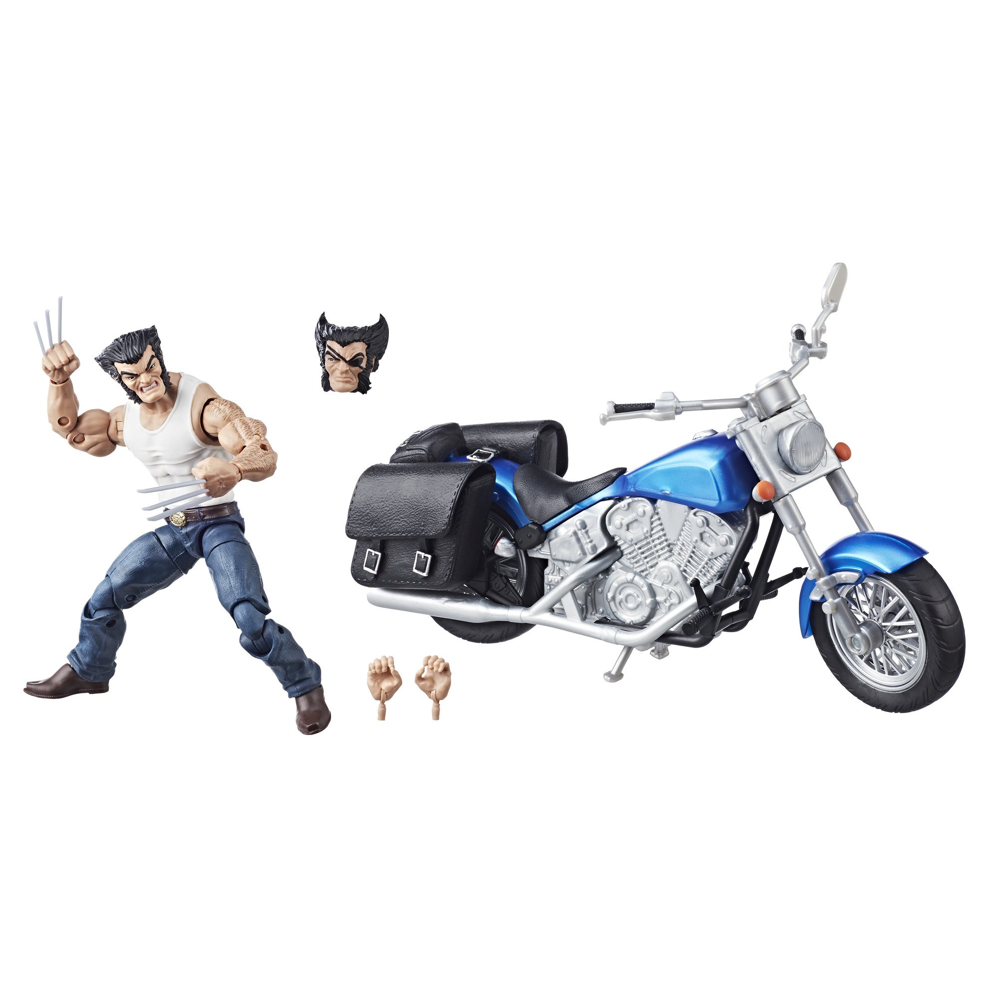Amazon.com: Marvel Legends Series 6-inch Wolverine and Motorcycle