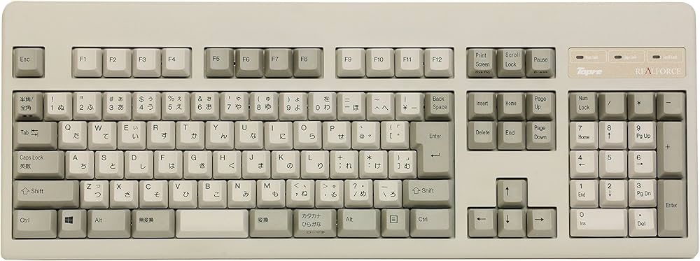 Amazon | 東プレ Realforce108UH 静電容量無接点方式統一荷重108USB