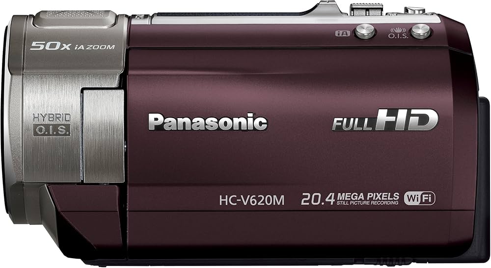 Amazon.co.jp: パナソニック デジタルハイビジョンビデオカメラ V620