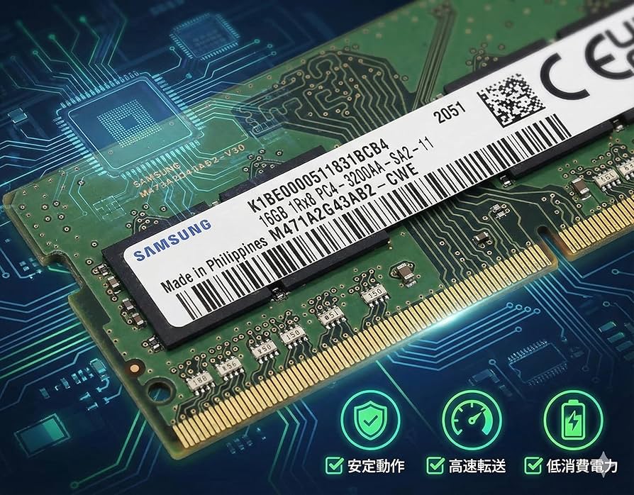 Amazon | Samsung サムスン メモリ M471A2G43AB2 16GB DDR4 1Rx8