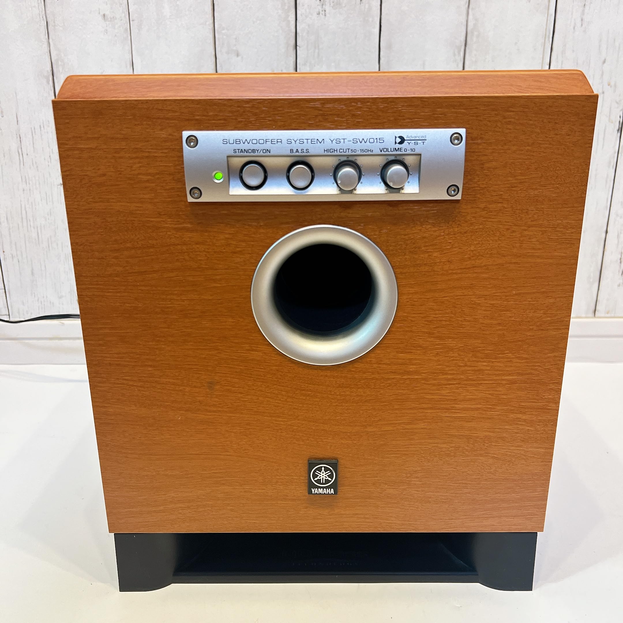 Amazon.co.jp: YAMAHA YST-SW015 サブウーファーシステム (チェリー