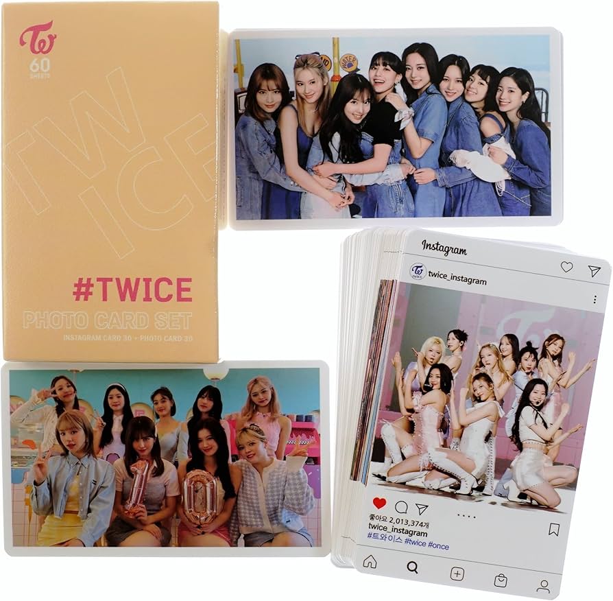 Amazon.co.jp: TWICE トゥワイス グッズ スペシャルフォトカードセット