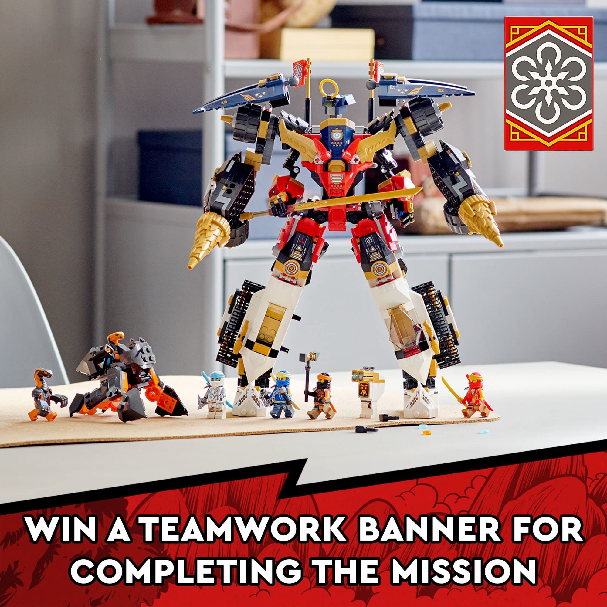 Amazon.co.jp: LEGO ニンジャゴ ニンジャ ウルトラコンボ メカ4イン1