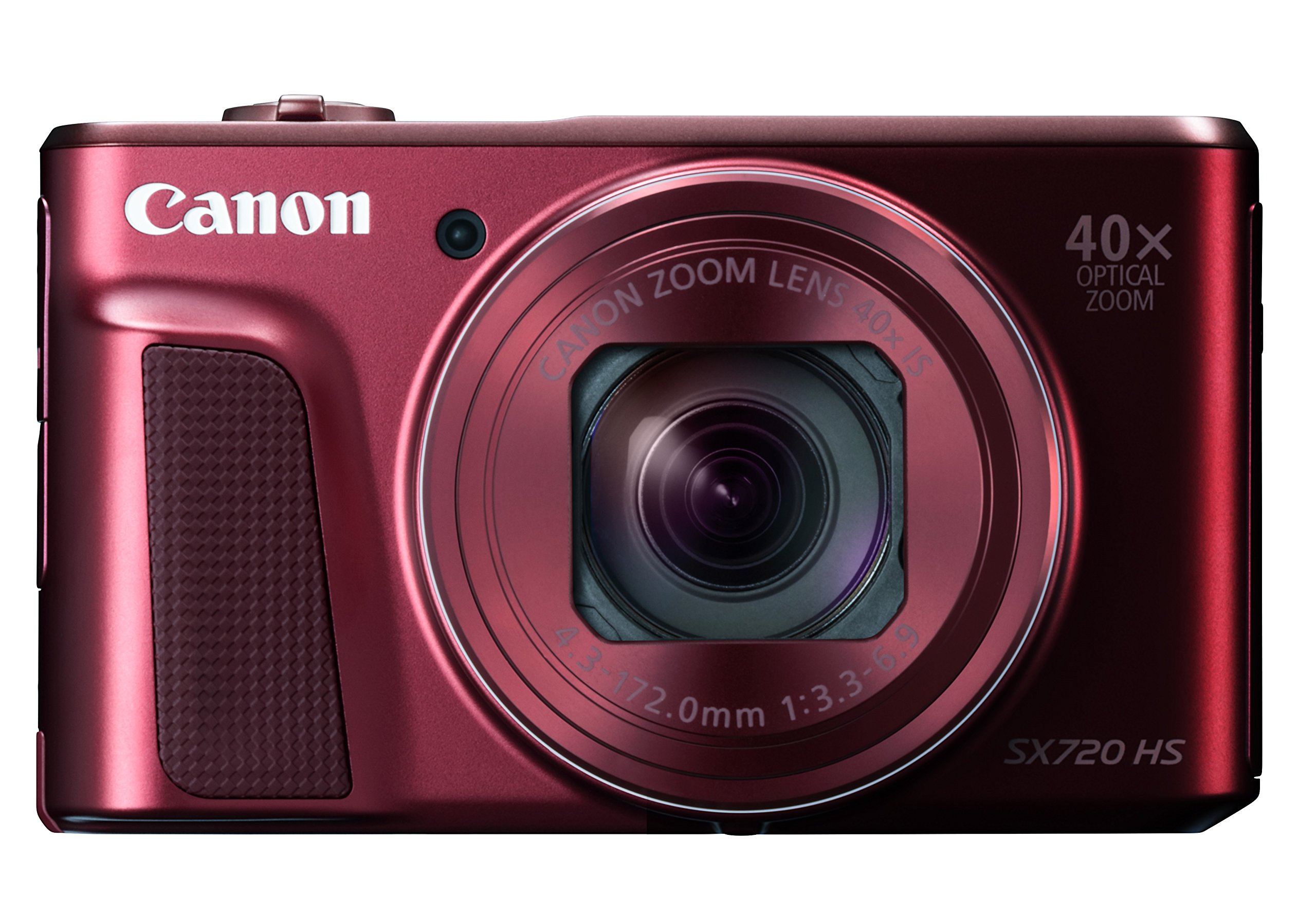 Amazon | Canon デジタルカメラ PowerShot SX720 HS レッド 光学40倍