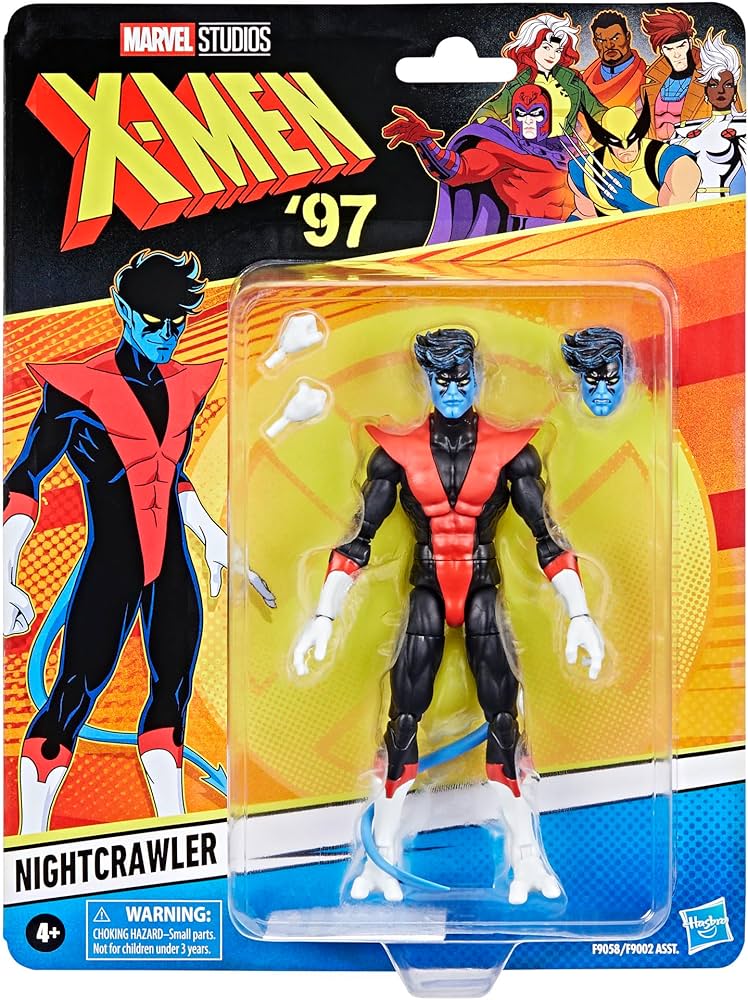 Amazon.com: Marvel Legends Series Nightcrawler, X-Men '97