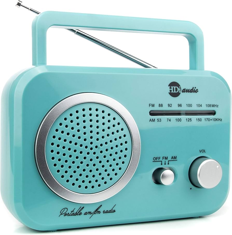 Amazon.co.jp: Radio Teal/Silver プレミアム ホーム ヴィンテージ
