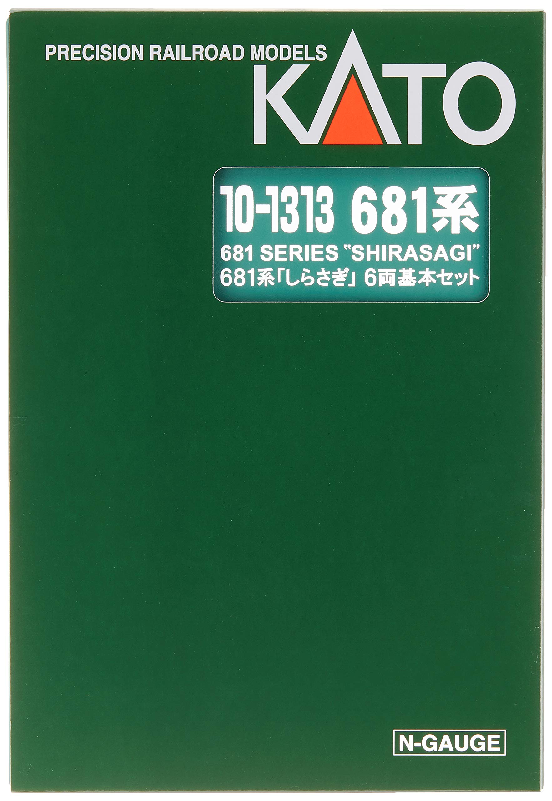 Amazon | KATO Nゲージ 681系 しらさぎ 基本 6両セット 10-1313 鉄道