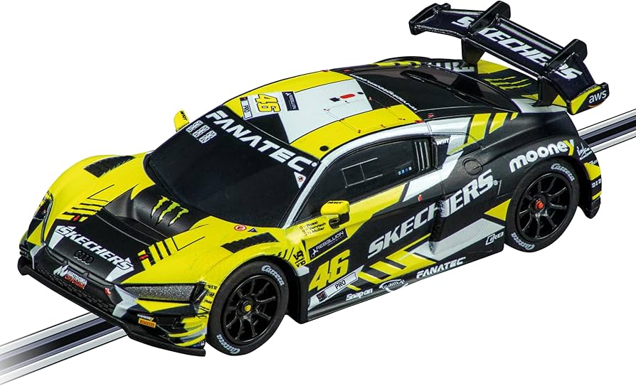 Amazon.com: Carrera 64230 Audi R8 LMS GT3 Valentino Rossi No.46 1