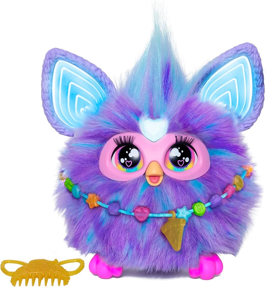 Amazon.com: Furby Purple, 15 Fashion Accessories, Interactive