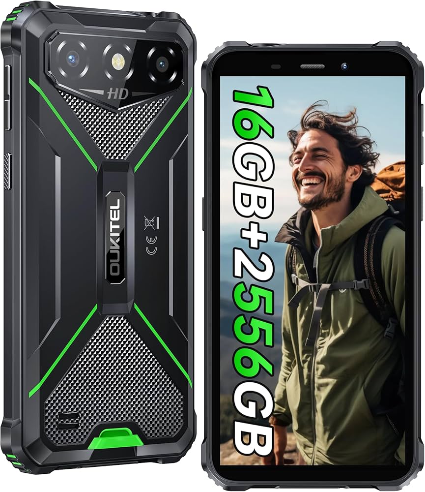 Amazon | OUKITEL G3 防水 タフネススマホ 16GB+256GB/1TB SIMフリー