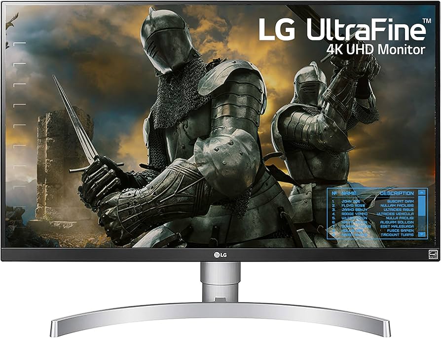 Amazon.com: LG 27UK650-W 27in 4K UHD IPS Monitor with HDR10 and