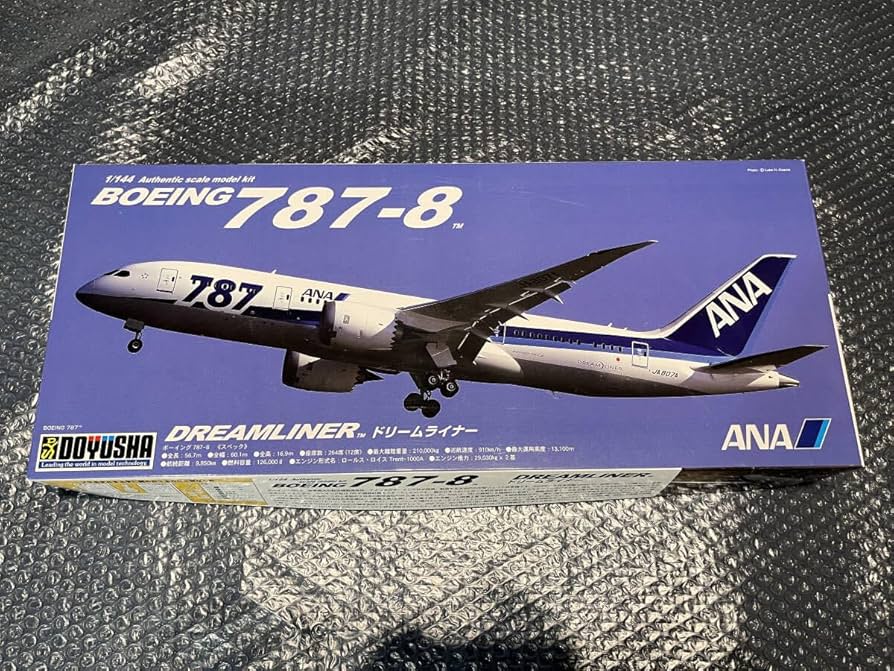 Amazon.co.jp: 1/144 Boeing 787-8 ANA 童友社 ドリームライナー