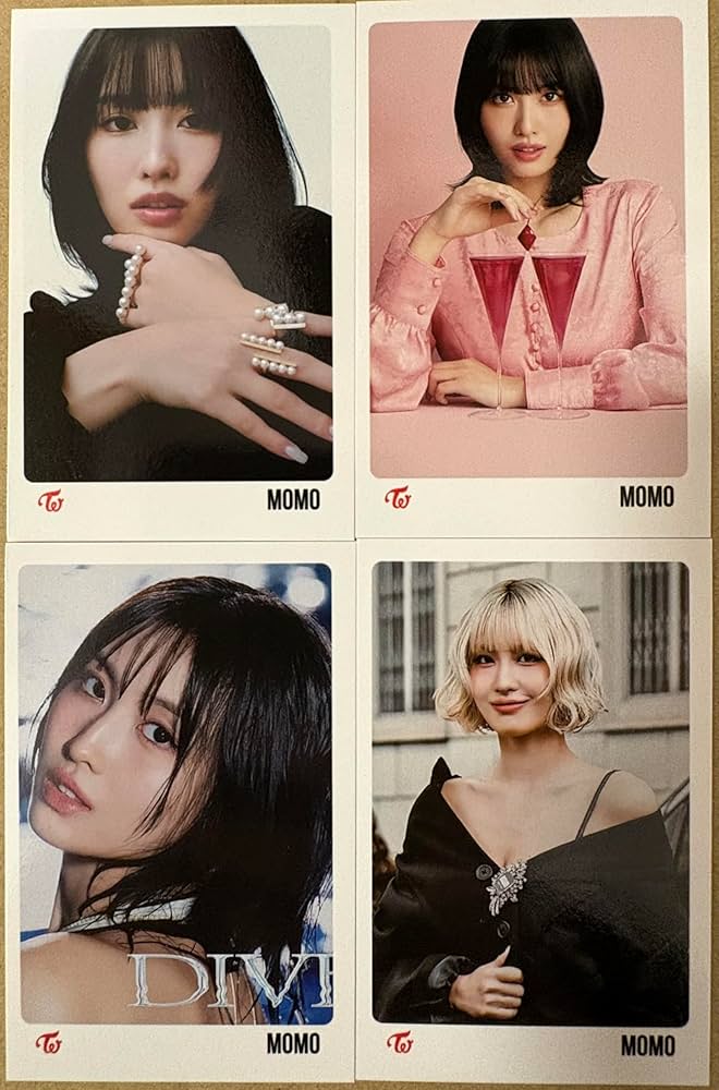 Amazon.co.jp: Twice momo トゥワイス モモ グッズ フォトカード 56枚