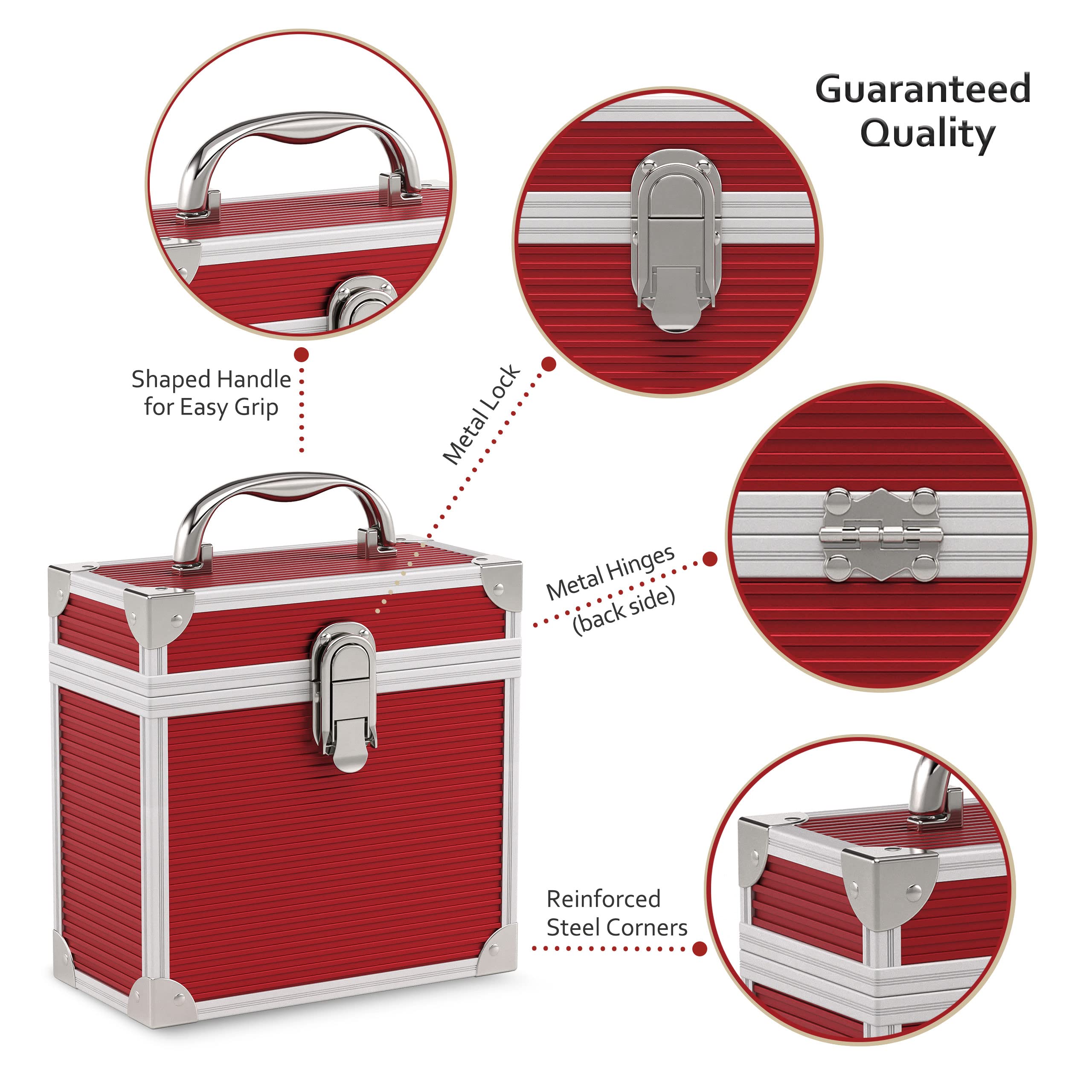 7インチ EP ケース ボックス(35枚収納可能) BOX 2個セット 2/8 7インチ