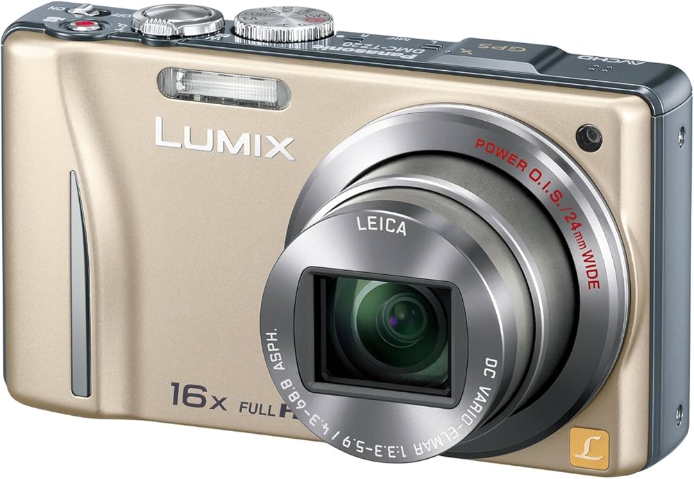 Amazon | パナソニック デジタルカメラ LUMIX TZ20 ゴールド DMC-TZ20