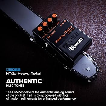 Amazon.com: BOSS HM-2W Heavy Metal Guitar Effects Pedal