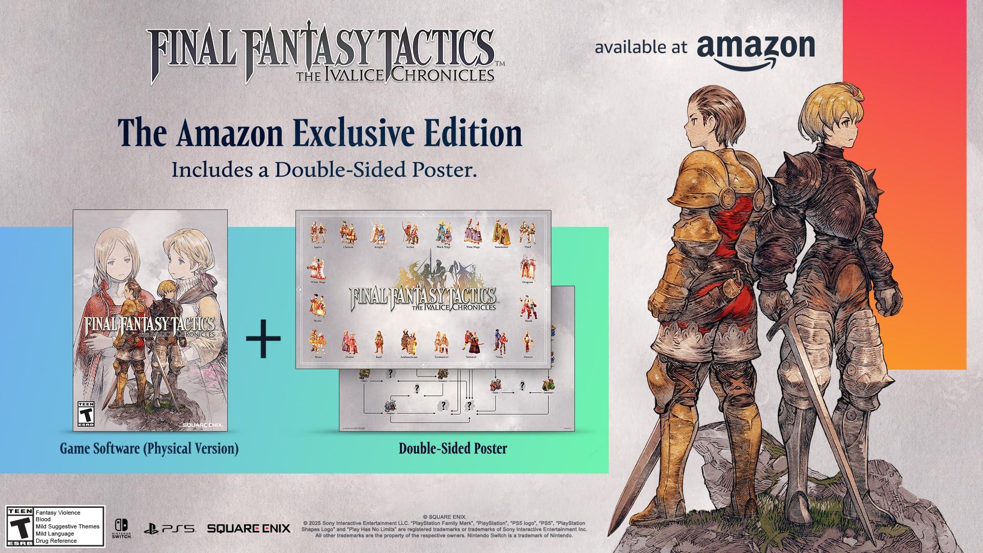 Amazon.com: FINAL FANTASY TACTICS –The Ivalice Chronicles– Amazon