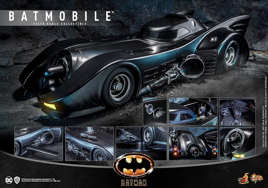 Amazon.co.jp: ムービー・マスターピース バットマン バットモービル 1