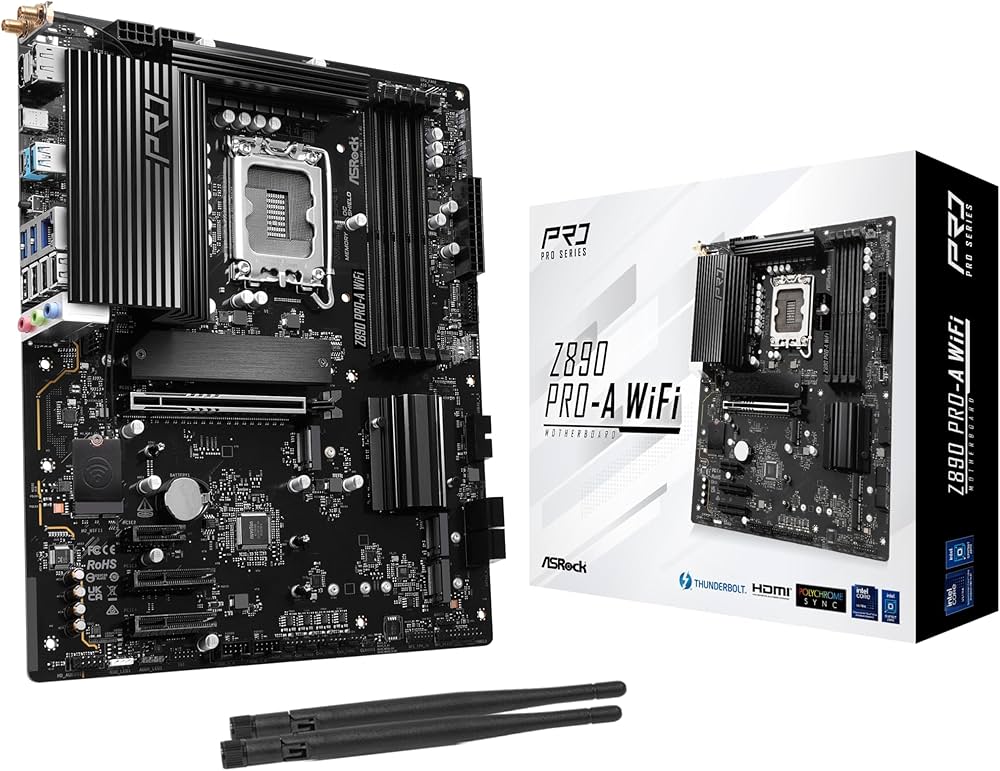 Amazon | ASRock マザーボード Z890 Pro-A WiFi Intel CPU Core Ultra