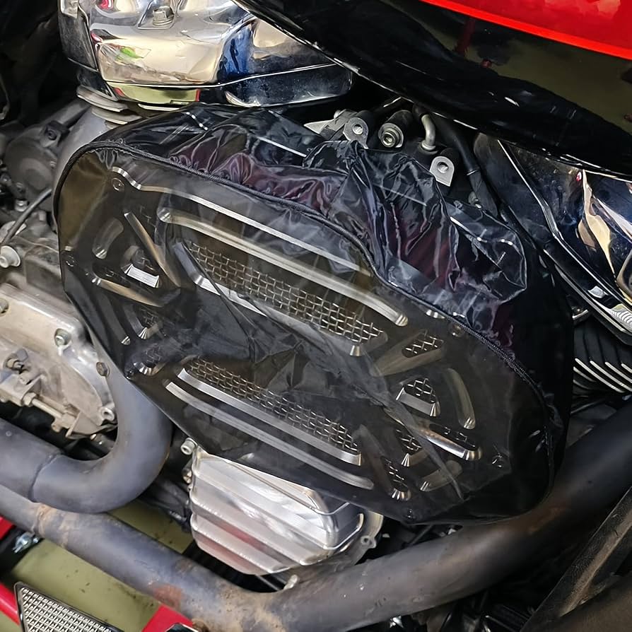 Amazon | HCmotorku バイク レインソックス エアクリーナー ハーレー用