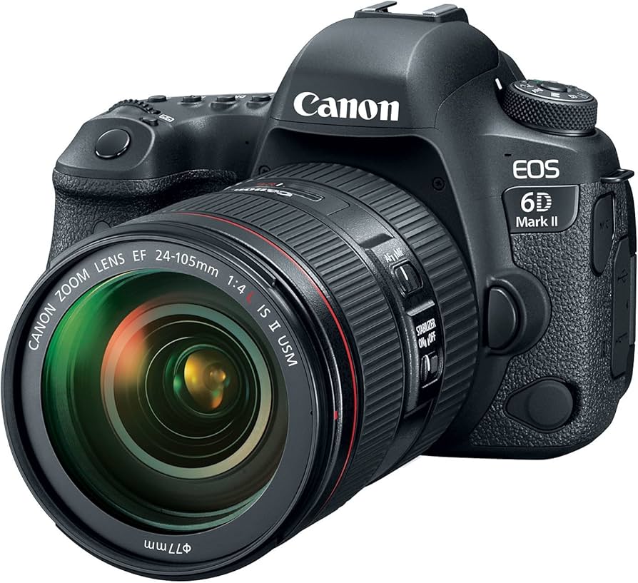 Amazon Canada: Canon EOS 6D Mark II DSLR Camera with EF 24-105mm