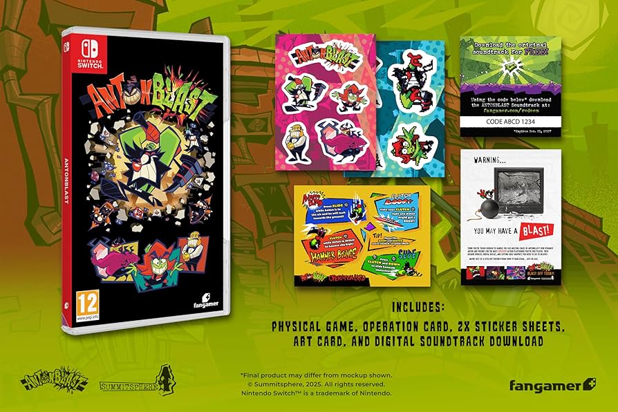 ANTONBLAST - Switch : Amazon.co.uk: PC & Video Games