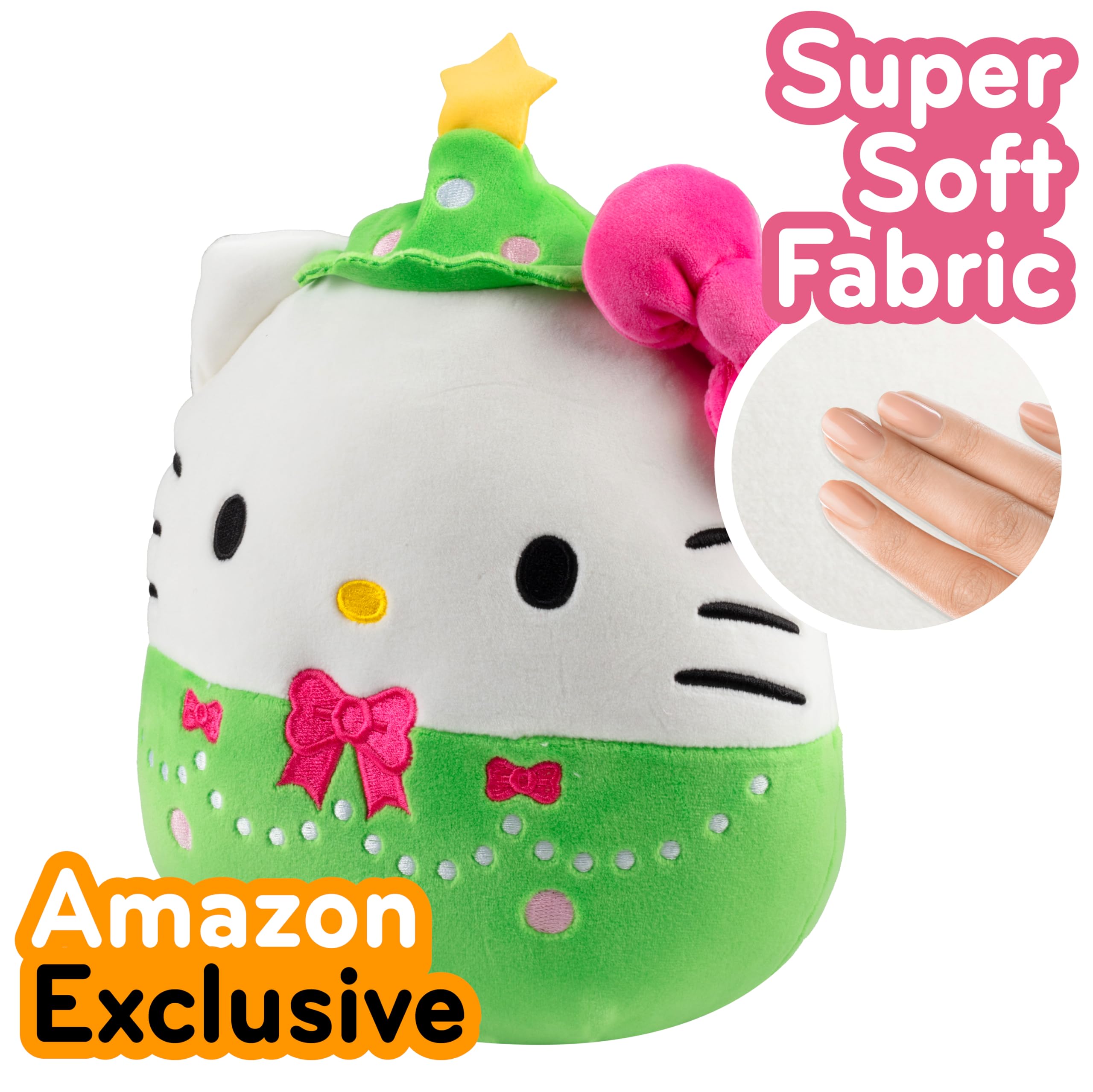 Amazon.co.jp: Squishmallowsオリジナル8インチハローキティクリスマス