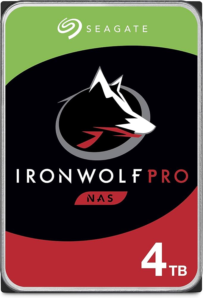 Amazon.com: Seagate IronWolf Pro 4TB NAS Internal Hard Drive HDD