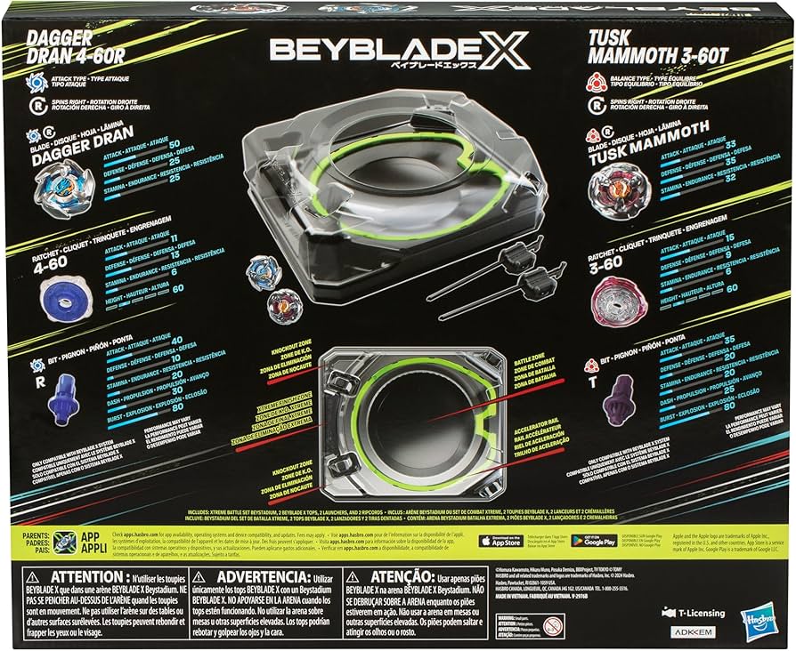 Amazon.com: Beyblade X Xtreme Battle Set with Beystadium Arena