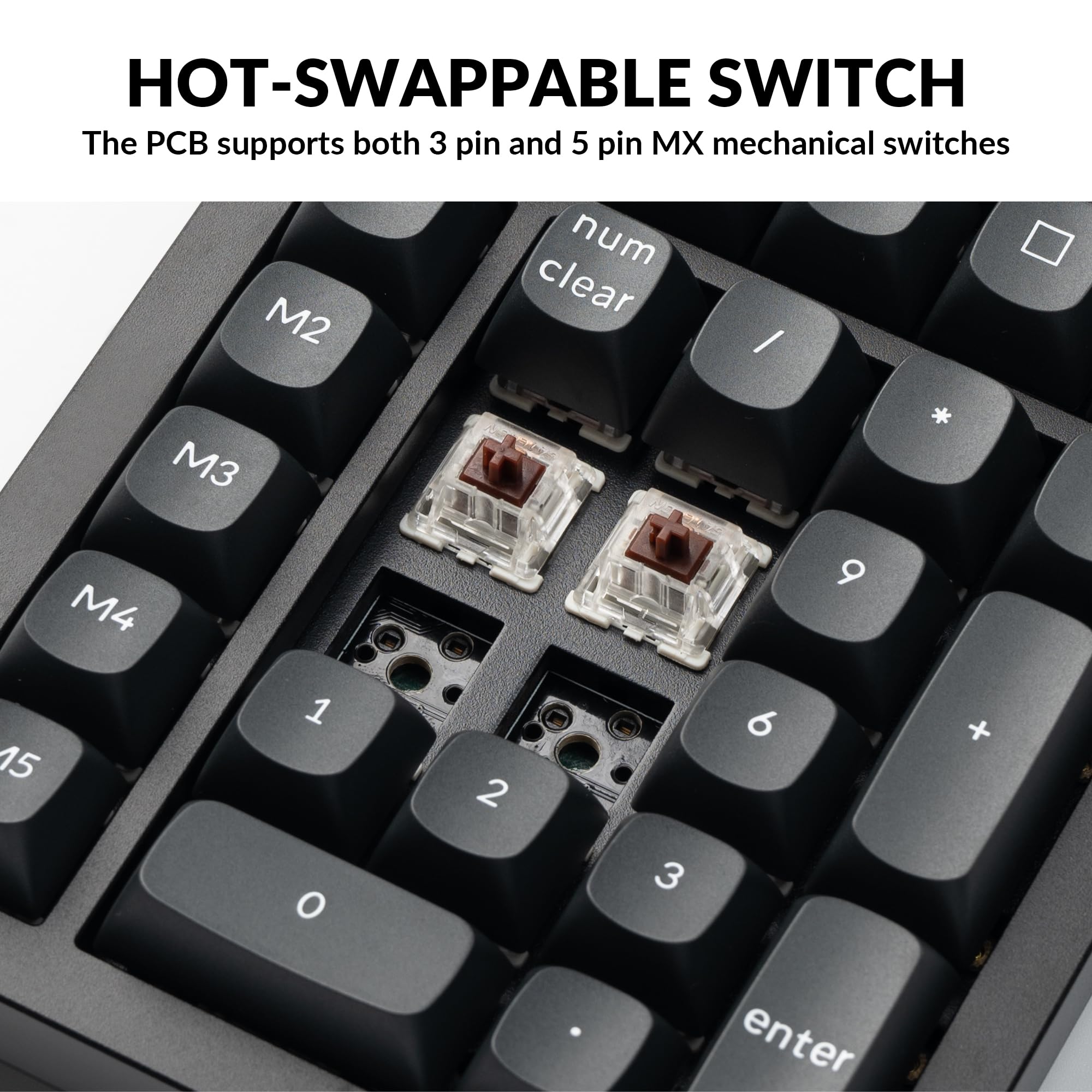 Amazon | Keychron Q0 Plus 有線フルアルミニウムカスタムナンバー