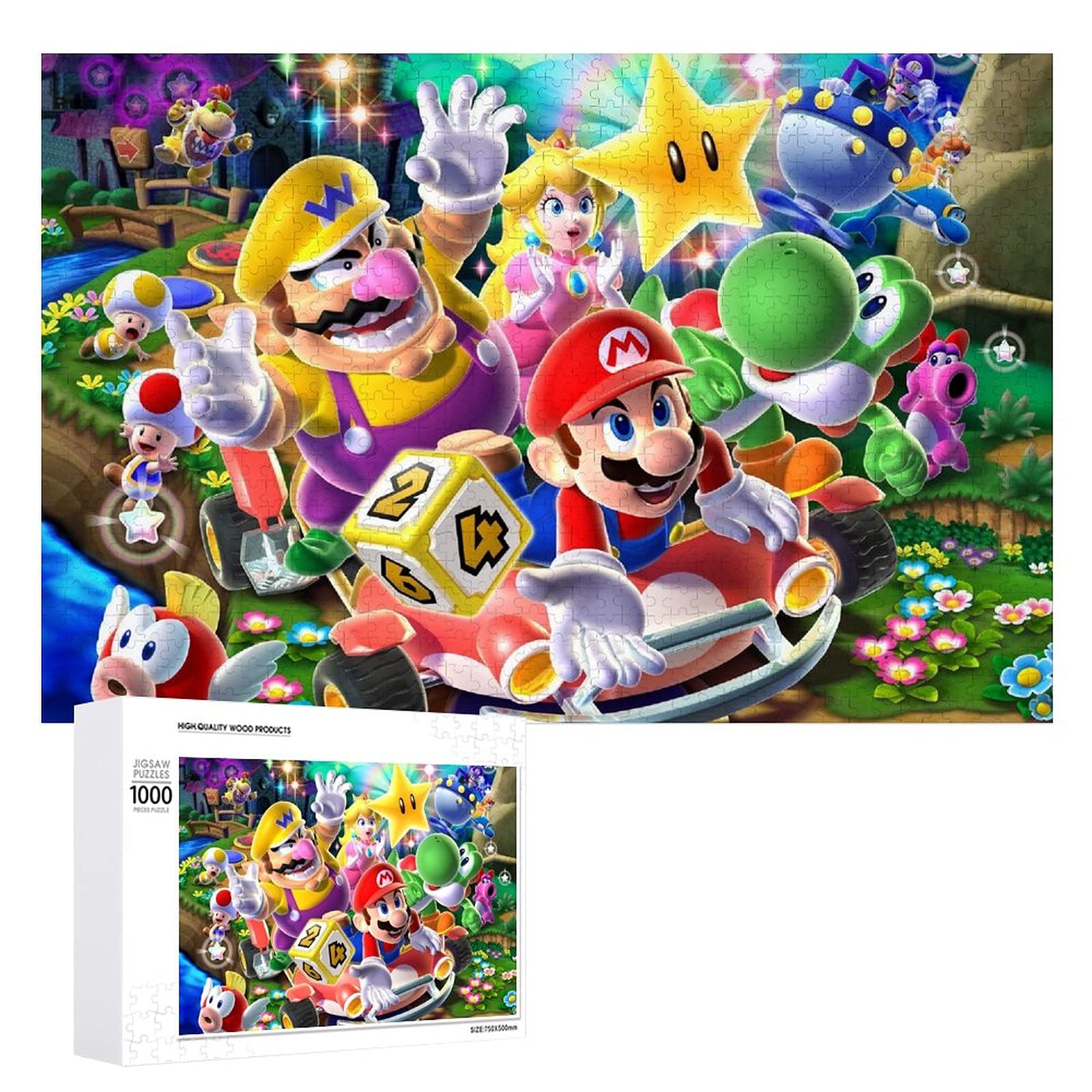 Amazon.co.jp: マリオ 1000ピース 500ピース 子供用知育玩具 親子