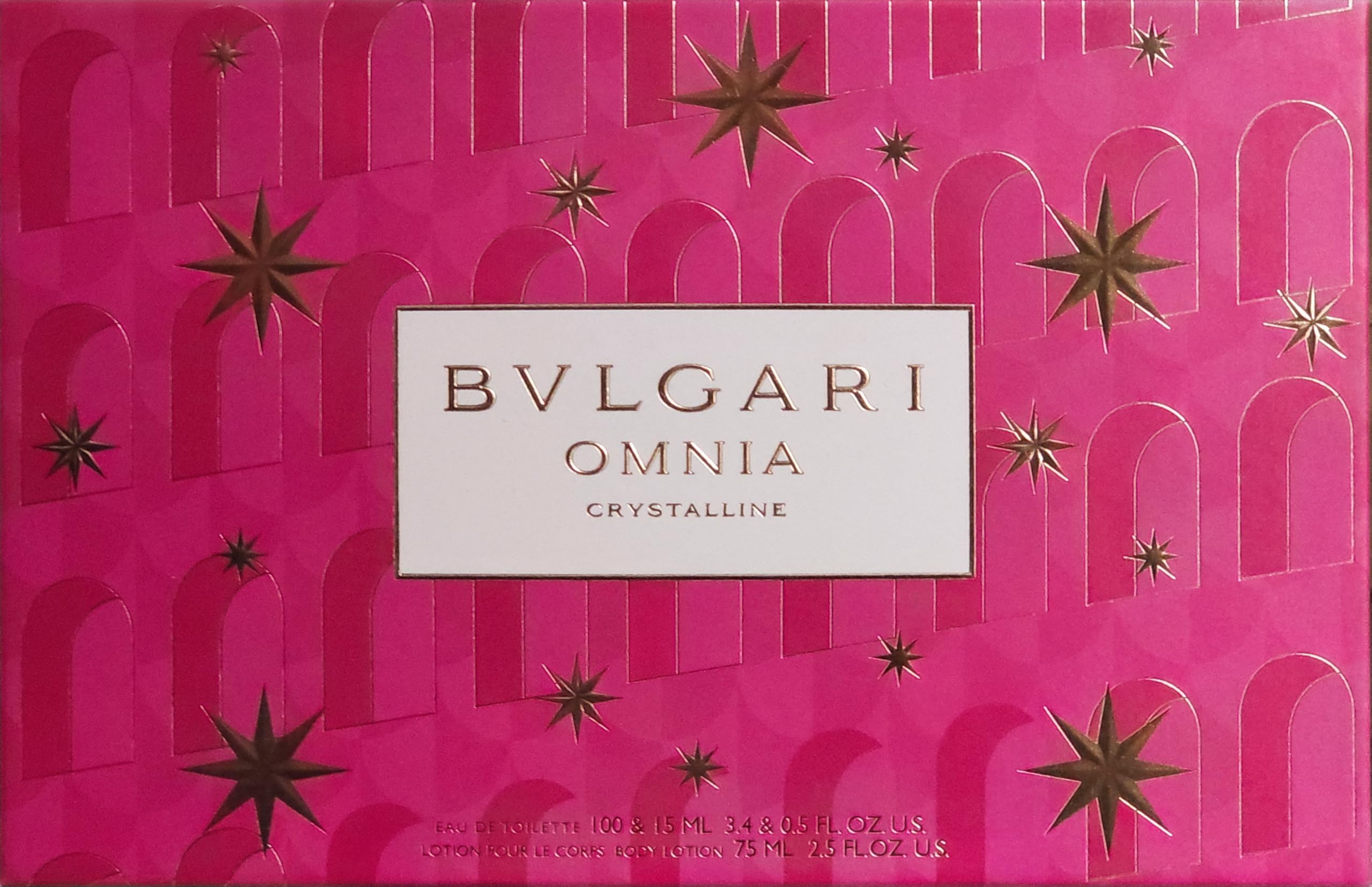 Amazon.com : Omnia Crystalline by Bvlgari for Women - 3 Pc Gift
