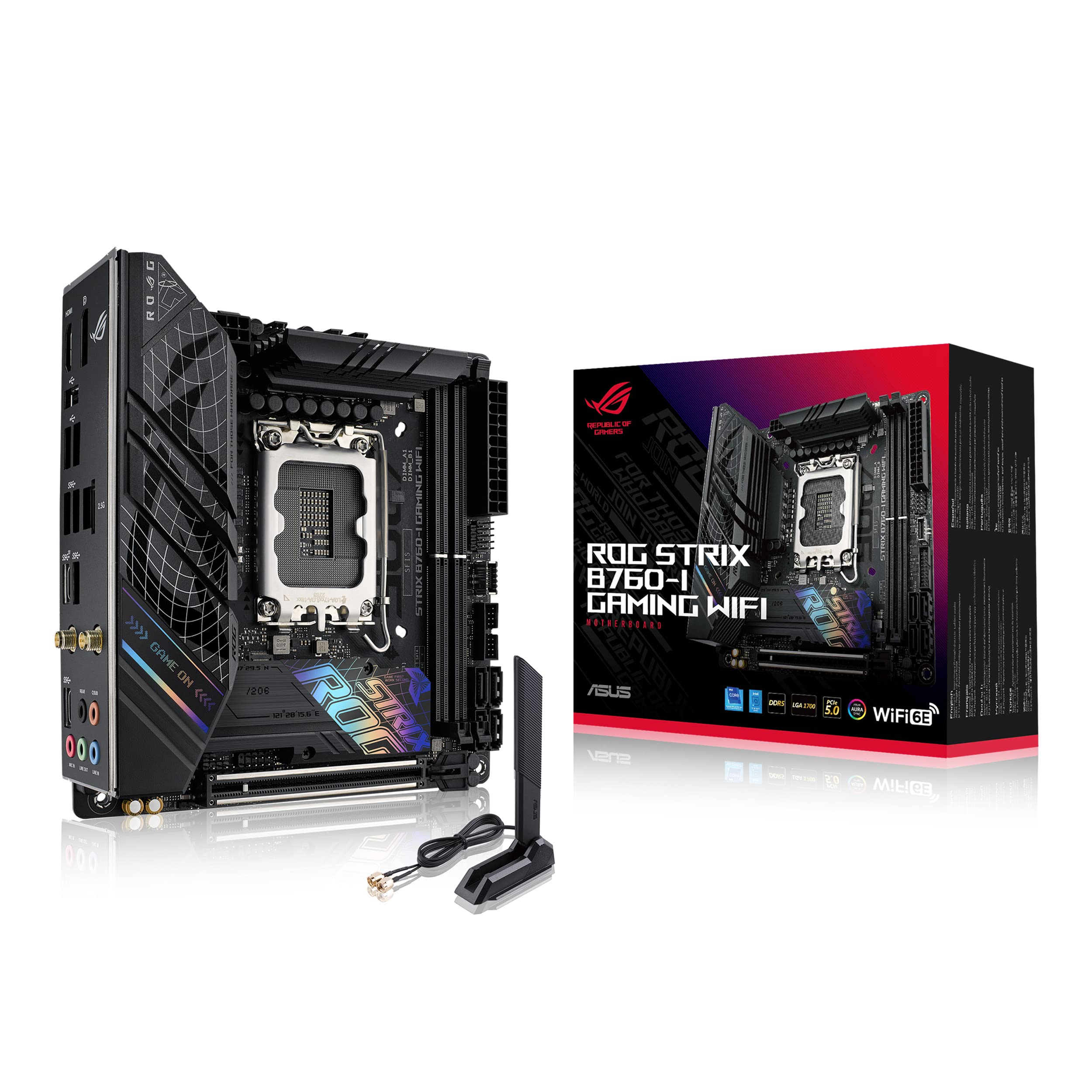 Amazon.com: ASUS ROG Strix B760-I Gaming WiFi Intel® B760(13th and