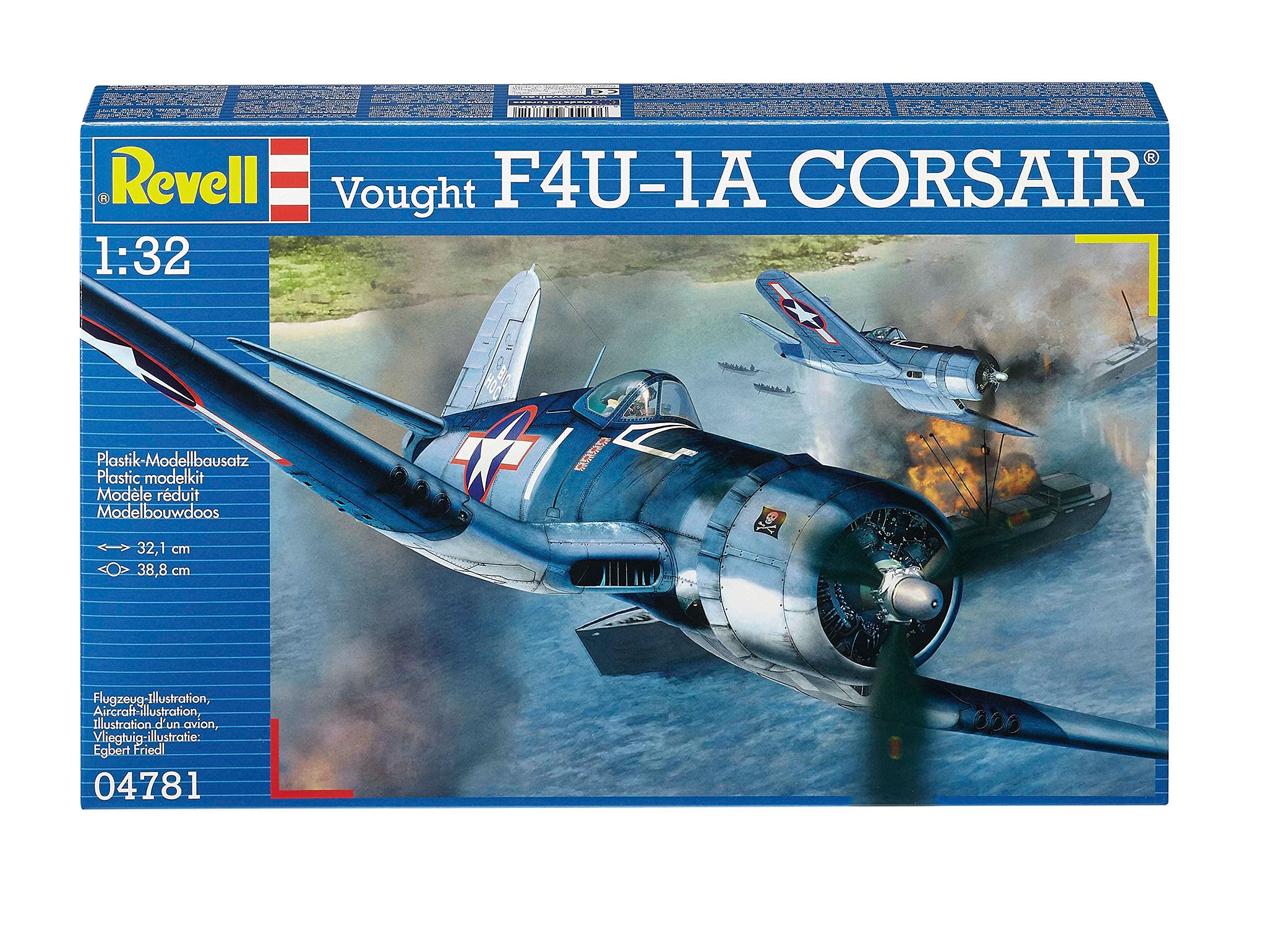 Amazon | ドイツレベル1/32 F4U-1Aコルセア | プラモデル 通販