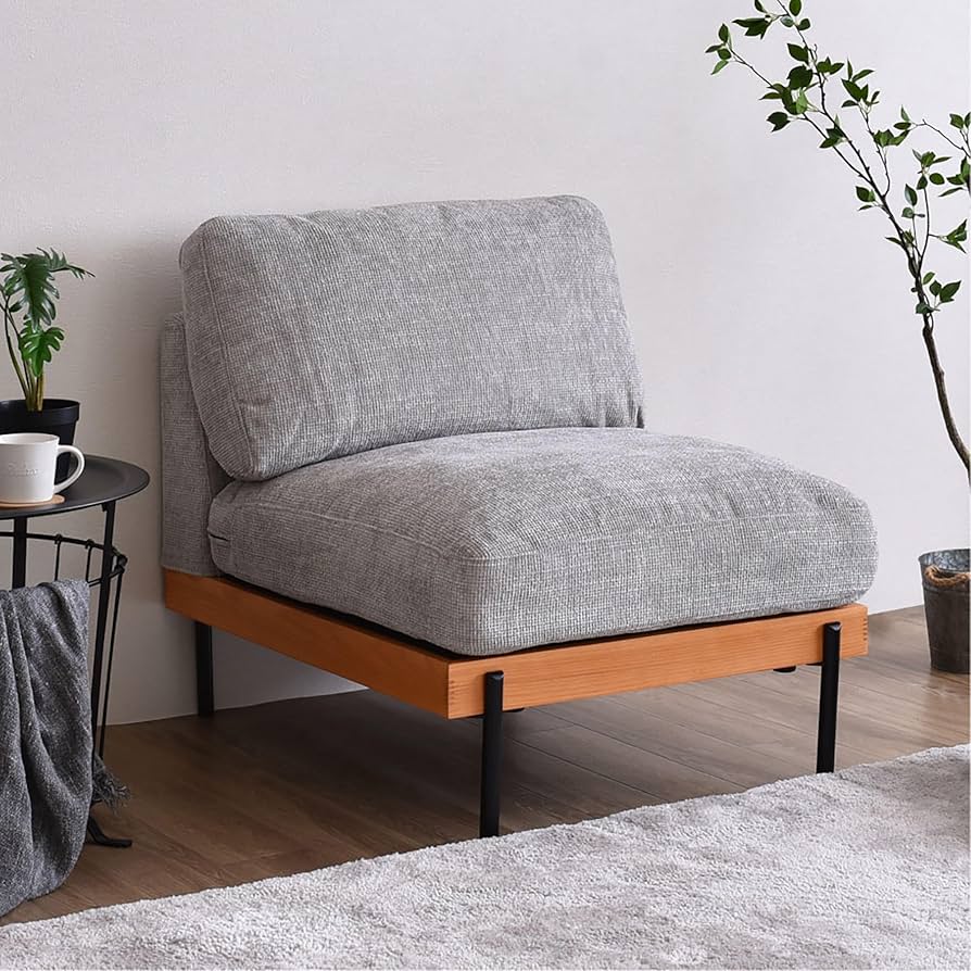 Amazon｜VENTOTA 1人掛けソファ ユニットソファ ソファ フェザー 羽毛