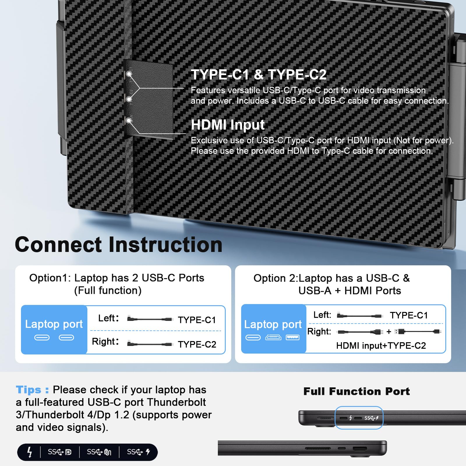 Amazon.co.jp: Laptomo デュアルディスプレイ ダブルモニター トリプル