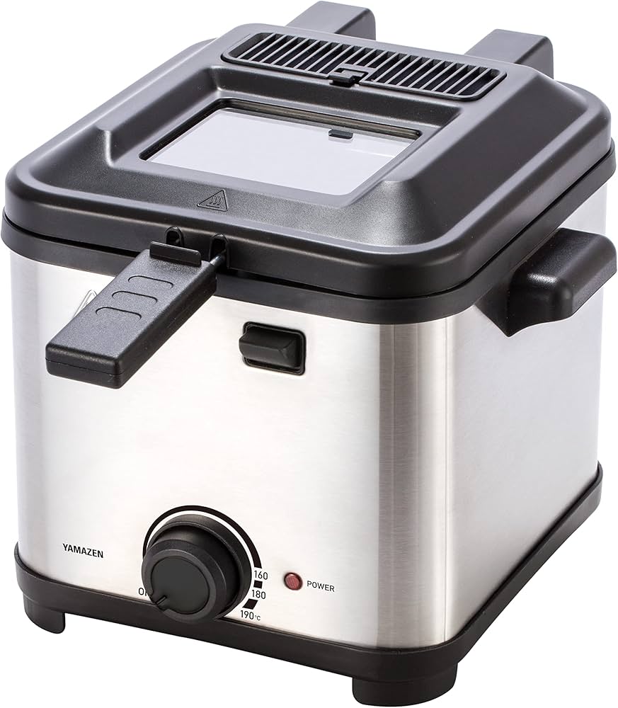 Amazon.co.jp: [山善] 電気フライヤー 1.5L 家庭用 卓上 コンパクト