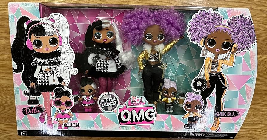 Amazon | L.O.L Surprise! O.M.G. Winter Disco.セット - ドリーとD.J
