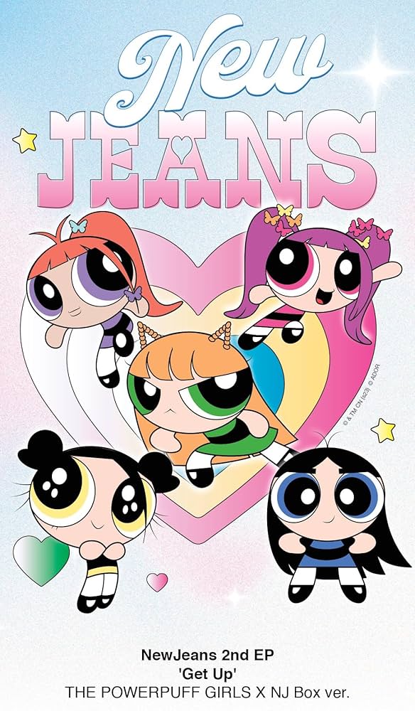 NewJeans - NewJeans 2nd EP 'Get Up' THE POWERPUFF GIRLS X NJ Box