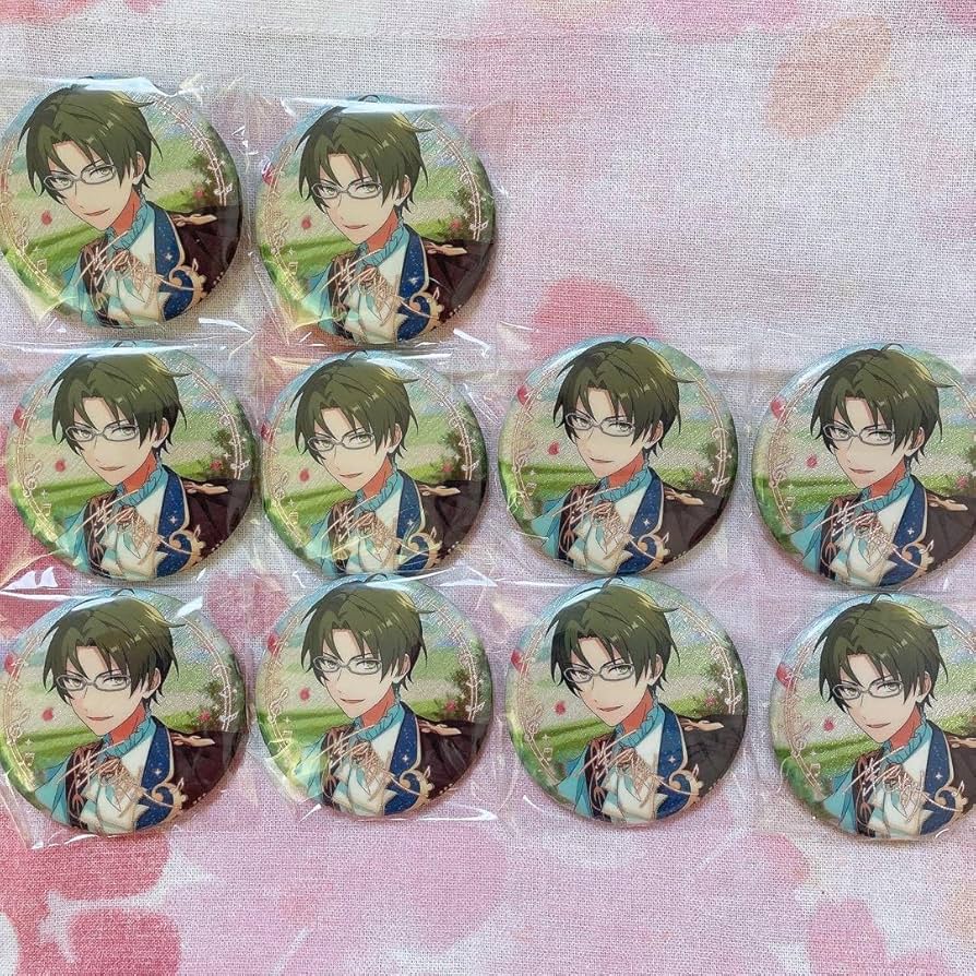 あんスタ 蓮巳敬人 缶バッジ 盛放缶バッジ 20点 あんスタ 蓮巳敬人 缶