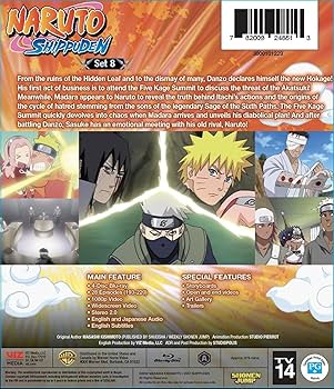 Amazon.com: Naruto Shippuden Set 8 (BD) [Blu-ray] : Various