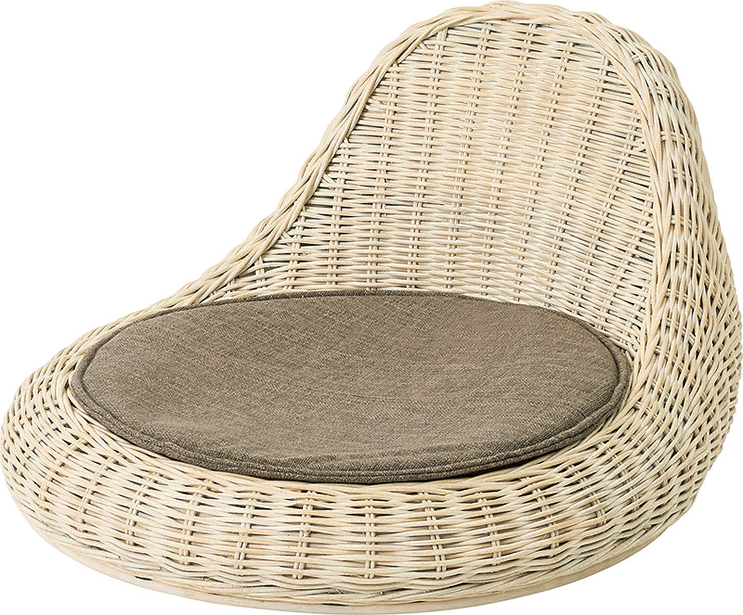 桜屋工業】ラタン座椅子 2脚セット 美品 桜屋工業 ラタン座椅子 二脚