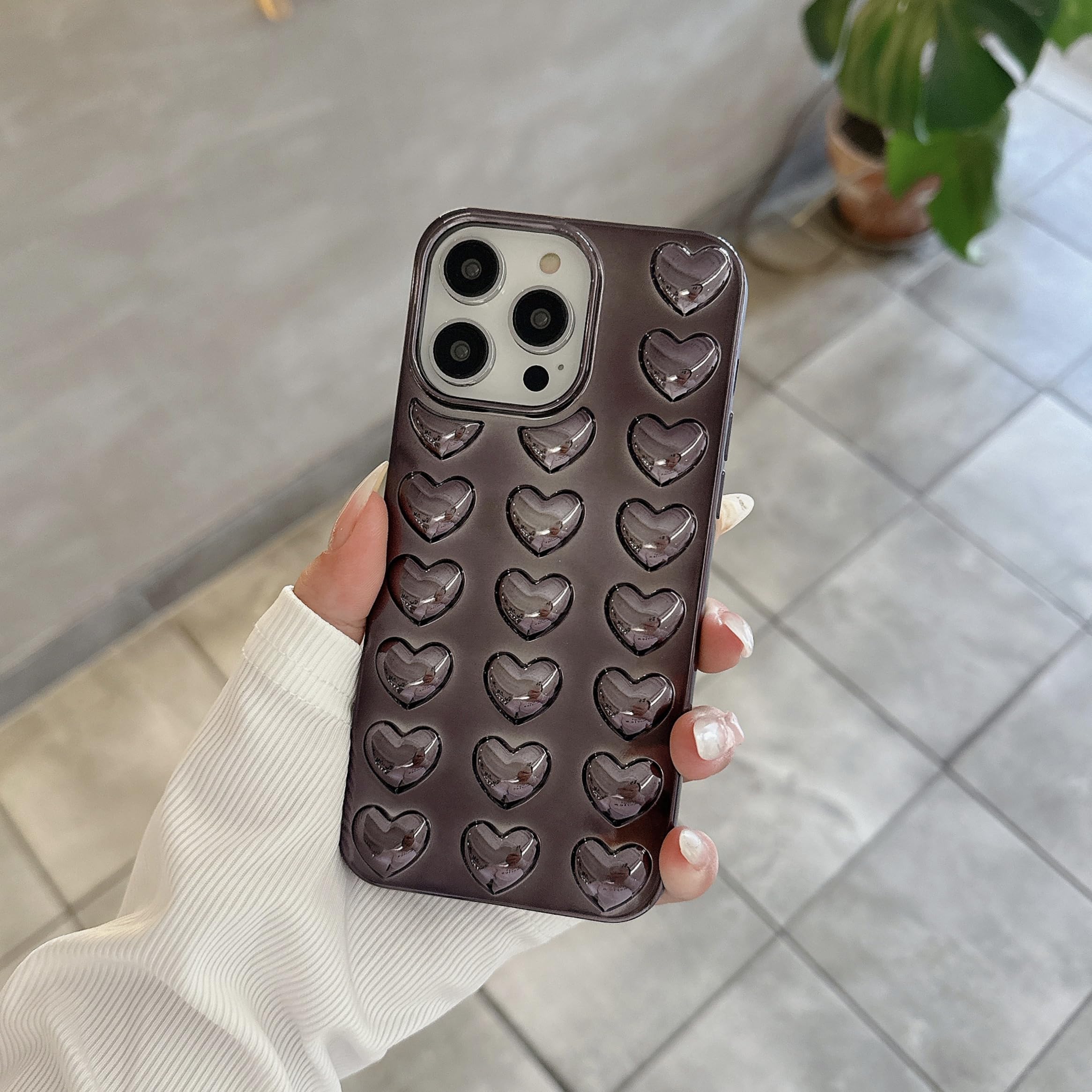 Amazon.com: Pretaco for iPhone 15 Pro Max Case, [Premium Chrome