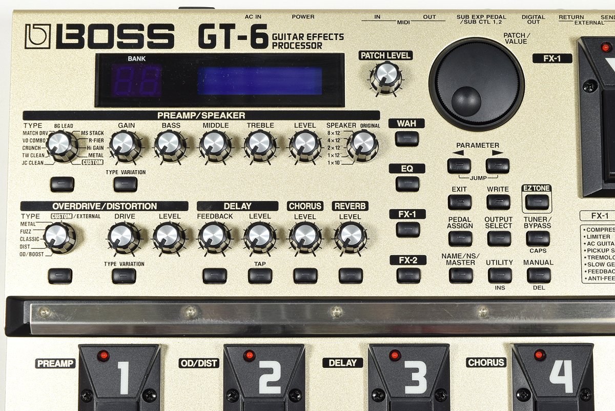 Amazon | BOSS / GT-6 Guitar Effects Processor [ギター用マルチ
